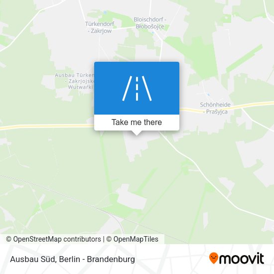 Ausbau Süd map