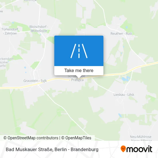 Bad Muskauer Straße map