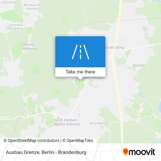Ausbau Grenze map