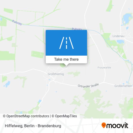 Hiffelweg map