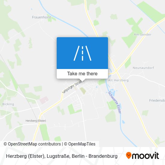 Herzberg (Elster), Lugstraße map