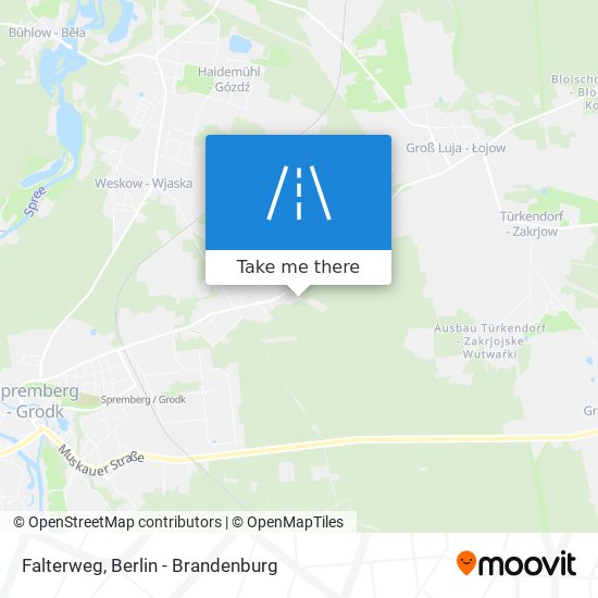 Falterweg map