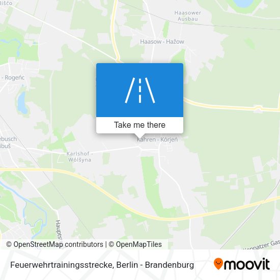 Feuerwehrtrainingsstrecke map