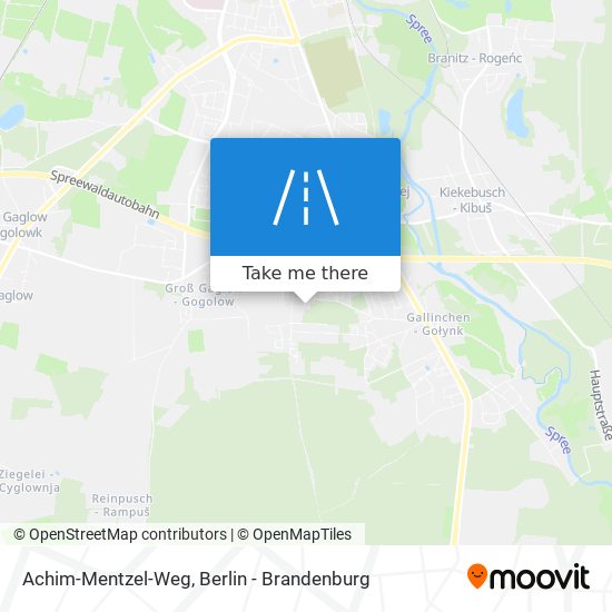 Achim-Mentzel-Weg map
