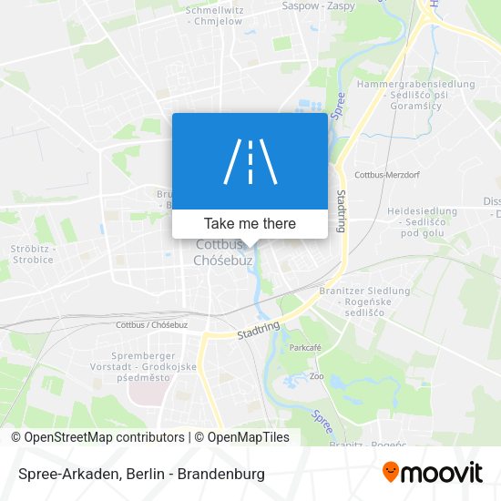 Spree-Arkaden map