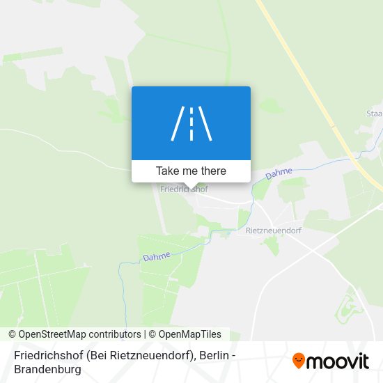 Friedrichshof (Bei Rietzneuendorf) map