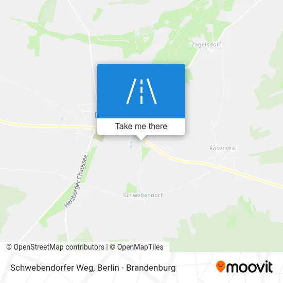 Schwebendorfer Weg map
