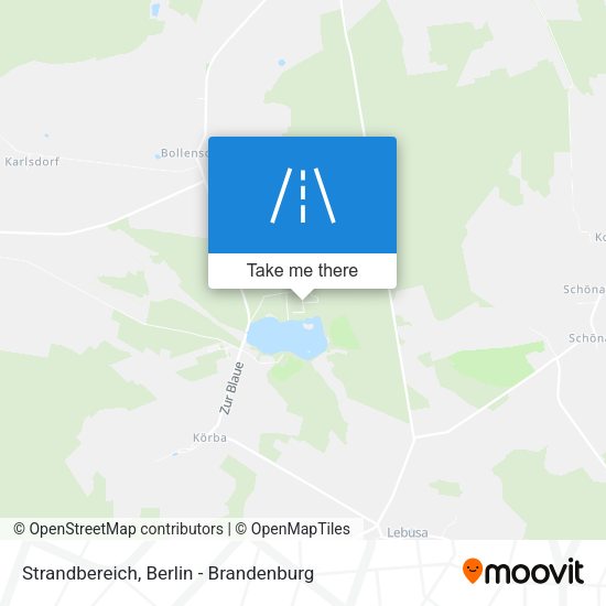 Strandbereich map