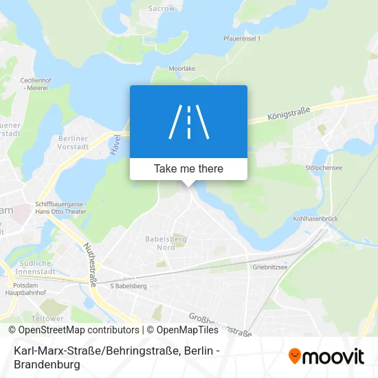 Карта Karl-Marx-Straße/Behringstraße