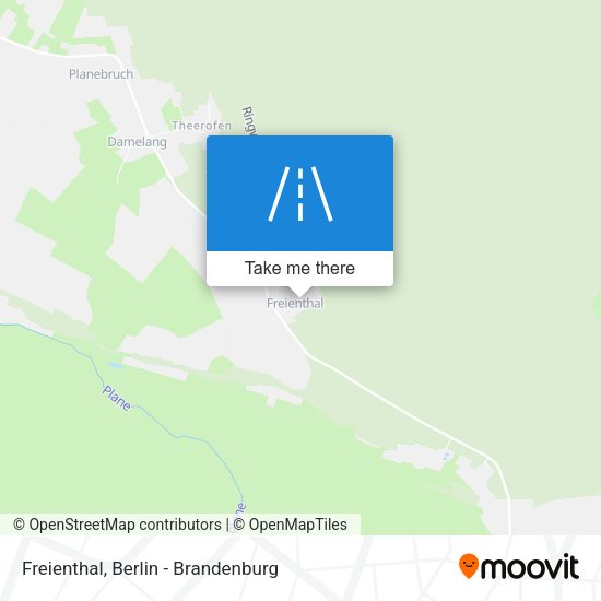 Freienthal map