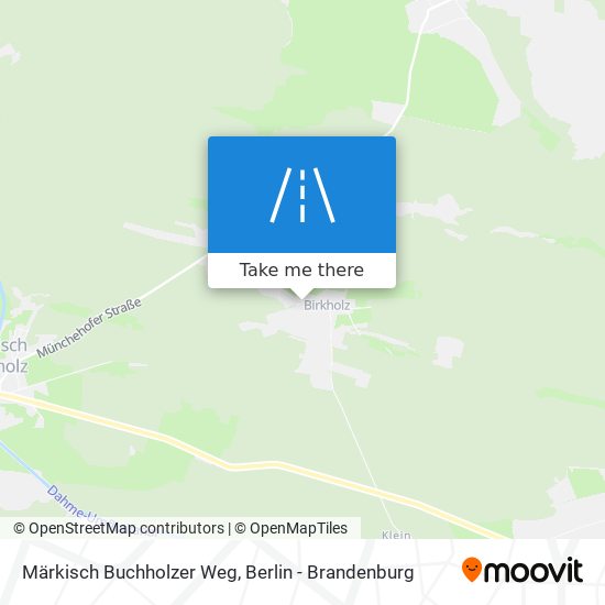 Märkisch Buchholzer Weg map