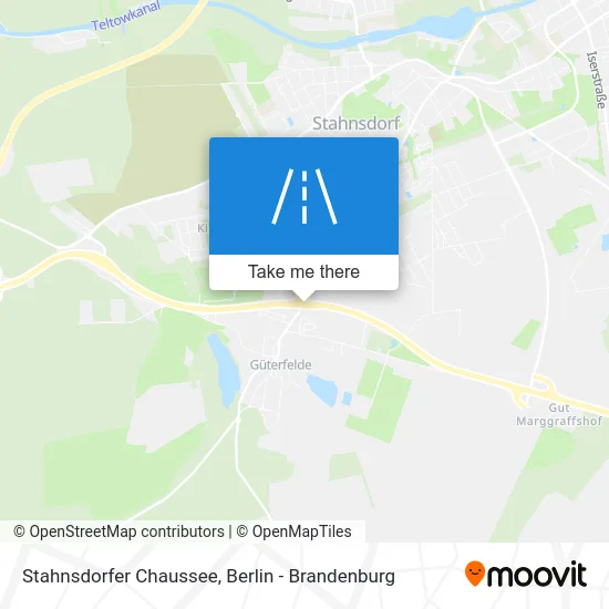 Stahnsdorfer Chaussee map