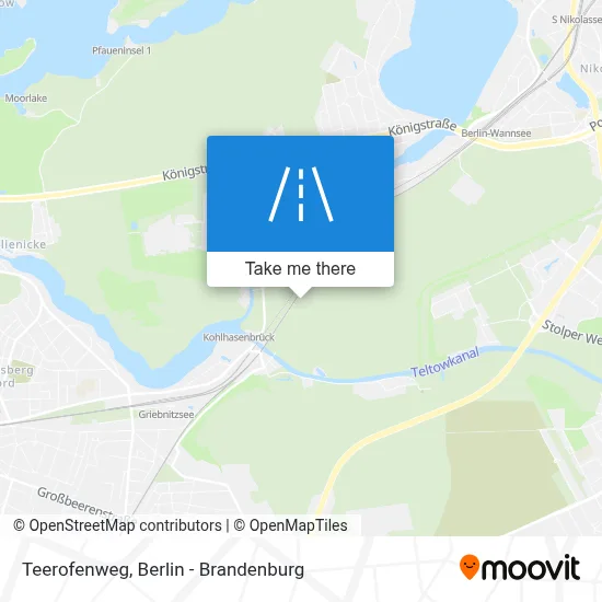 Teerofenweg map