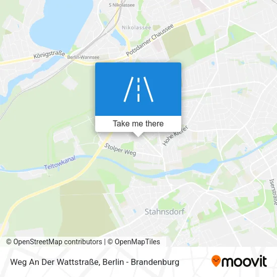 Карта Weg An Der Wattstraße