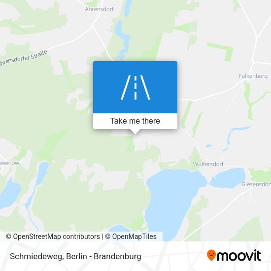 Schmiedeweg map