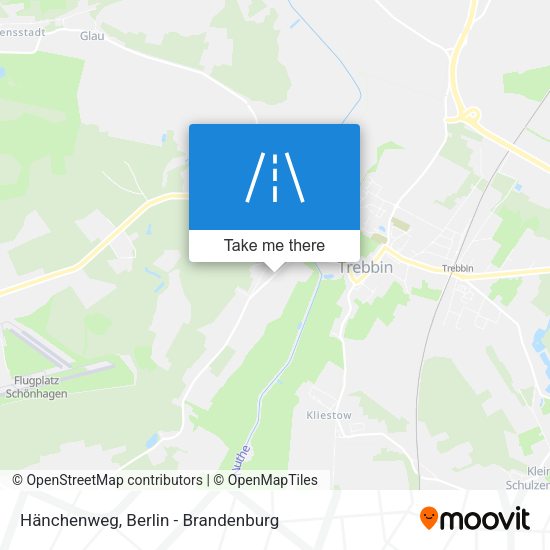 Hänchenweg map