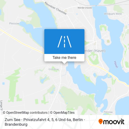 Zum See - Privatzufahrt 4, 5, 6 Und 6a map