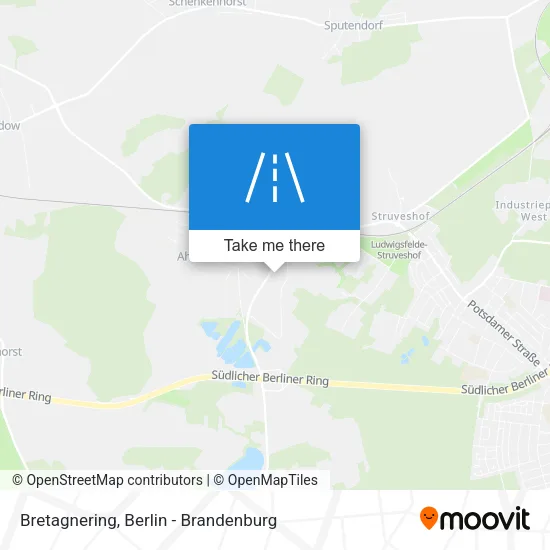 Карта Bretagnering