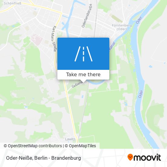 Oder-Neiße map