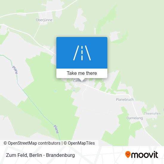 Zum Feld map