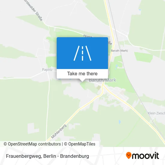 Frauenbergweg map