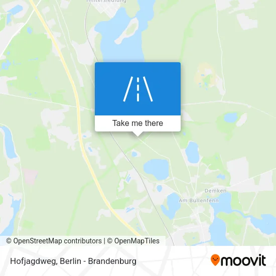 Карта Hofjagdweg