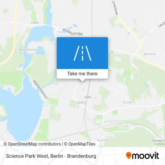 Science Park West map