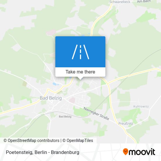 Poetensteig map