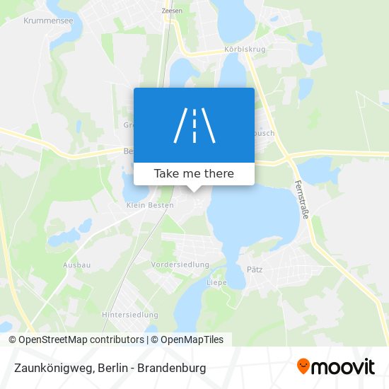 Zaunkönigweg map