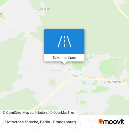 Motocross-Strecke map