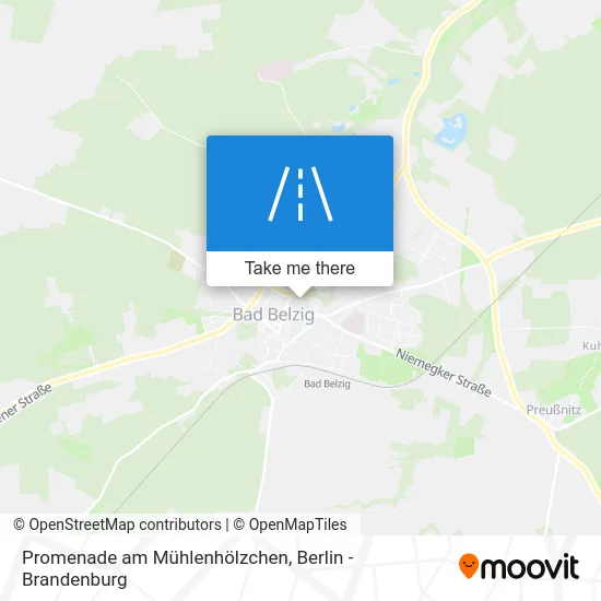 Карта Promenade am Mühlenhölzchen