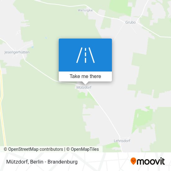 Mützdorf map