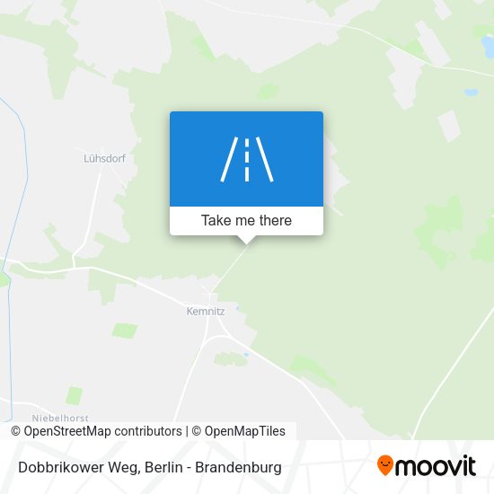 Dobbrikower Weg map