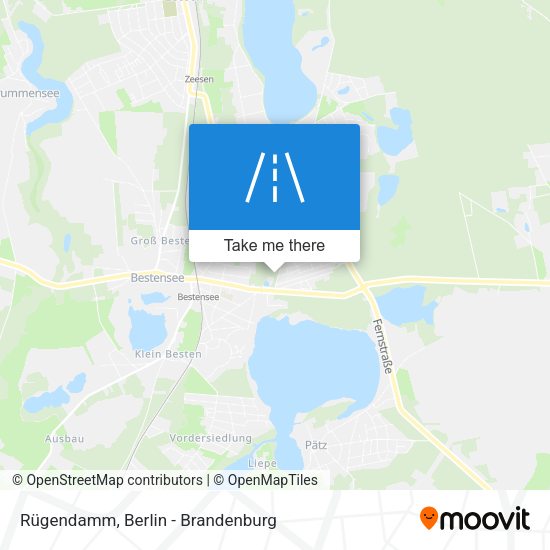 Rügendamm map