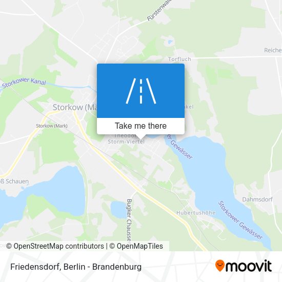 Friedensdorf map