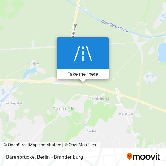 Bärenbrücke map