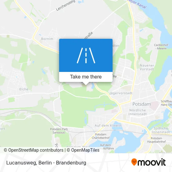 Карта Lucanusweg