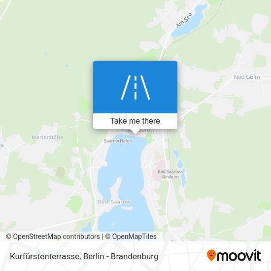 Kurfürstenterrasse map