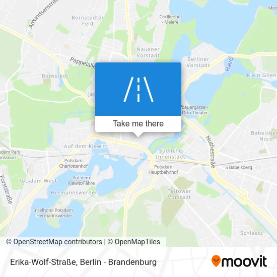 Карта Erika-Wolf-Straße