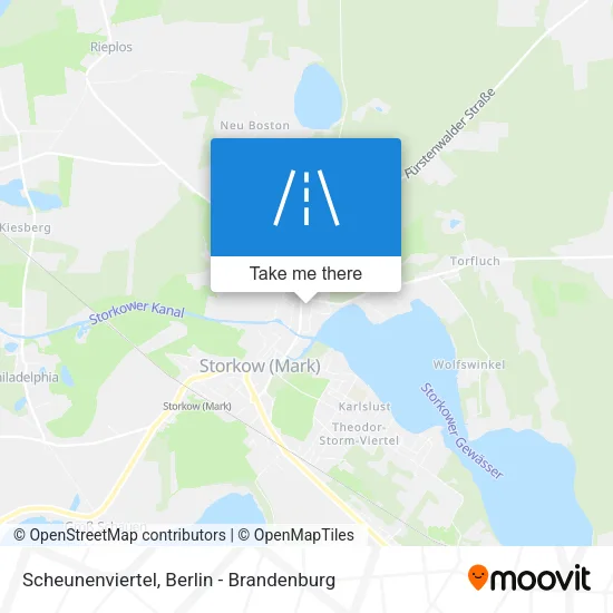 Карта Scheunenviertel