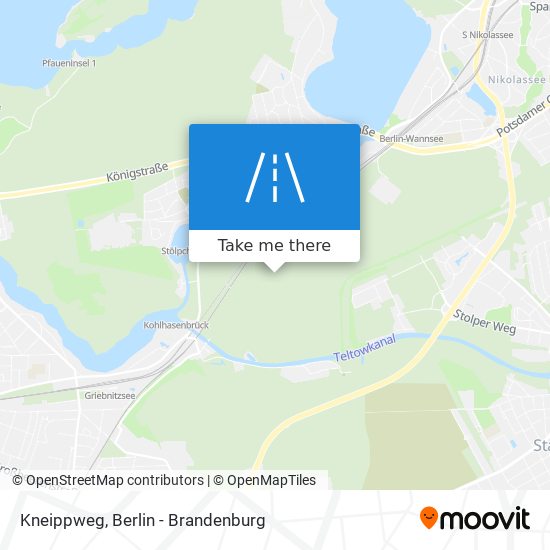 Kneippweg map