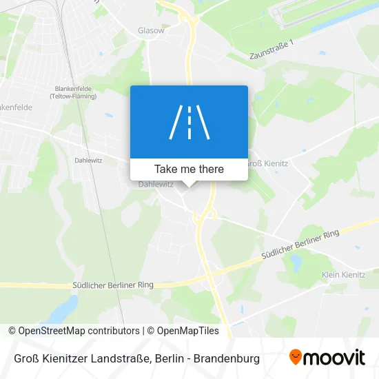 Карта Groß Kienitzer Landstraße