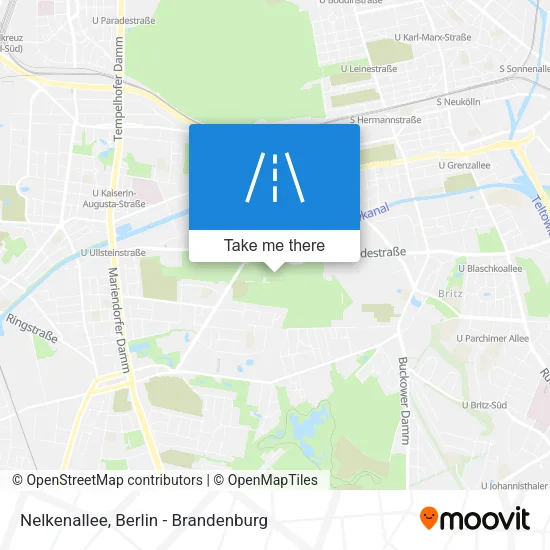 Карта Nelkenallee