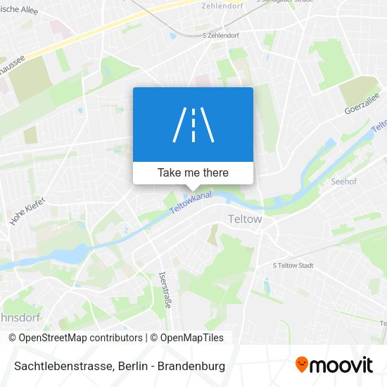 Sachtlebenstrasse map