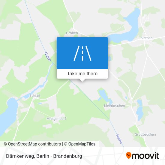 Dämkenweg map