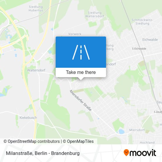Milanstraße map