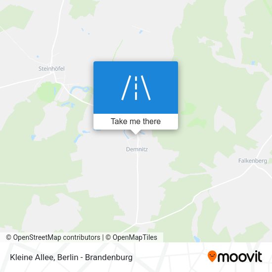 Kleine Allee map
