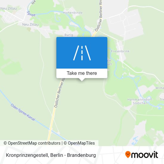 Kronprinzengestell map