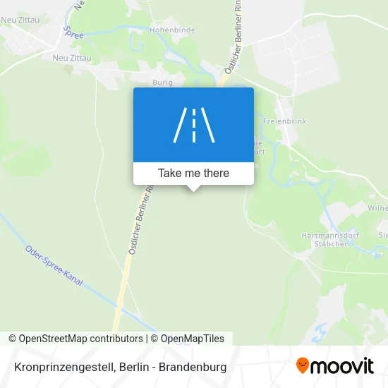 Карта Kronprinzengestell