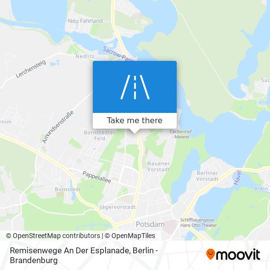 Remisenwege An Der Esplanade map